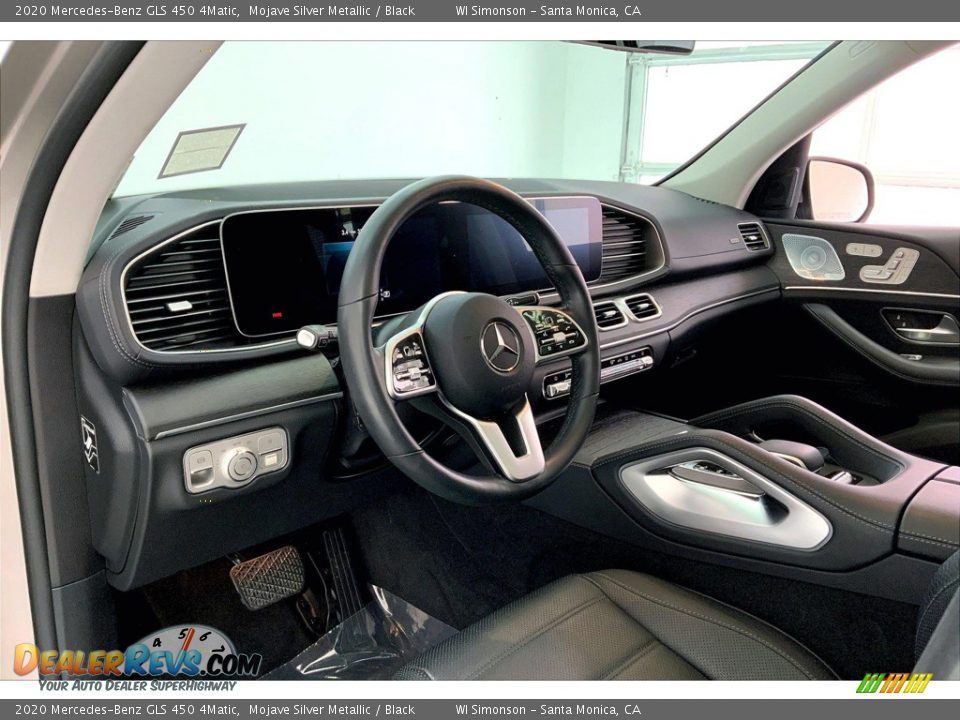 2020 Mercedes-Benz GLS 450 4Matic Mojave Silver Metallic / Black Photo #14