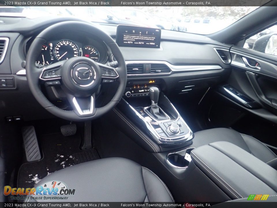 Black Interior - 2023 Mazda CX-9 Grand Touring AWD Photo #14