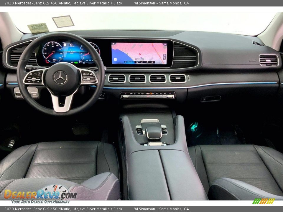 2020 Mercedes-Benz GLS 450 4Matic Mojave Silver Metallic / Black Photo #15