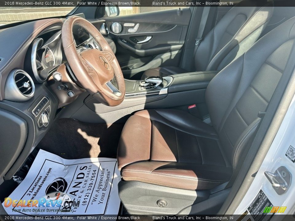 Espresso Brown/Black Interior - 2018 Mercedes-Benz GLC 300 4Matic Photo #5