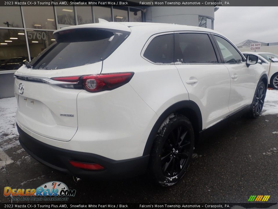 2023 Mazda CX-9 Touring Plus AWD Snowflake White Pearl Mica / Black Photo #2
