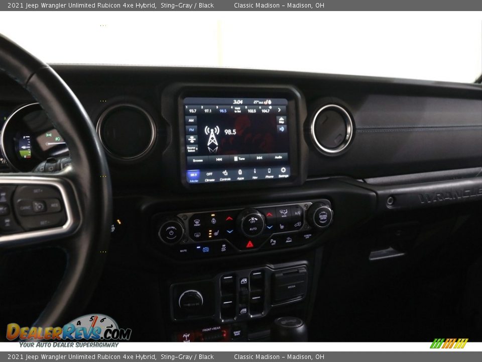 Controls of 2021 Jeep Wrangler Unlimited Rubicon 4xe Hybrid Photo #10