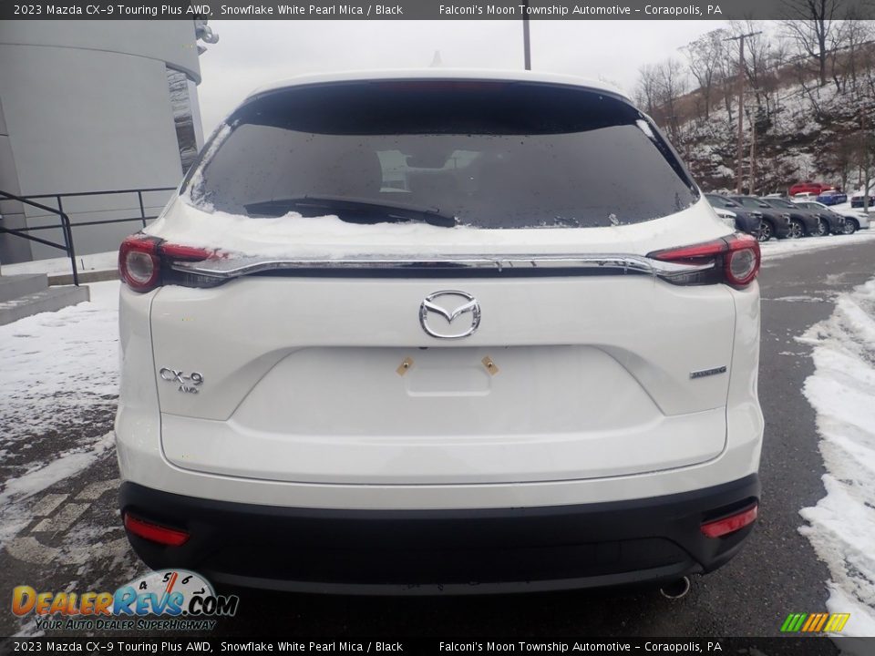 2023 Mazda CX-9 Touring Plus AWD Snowflake White Pearl Mica / Black Photo #3
