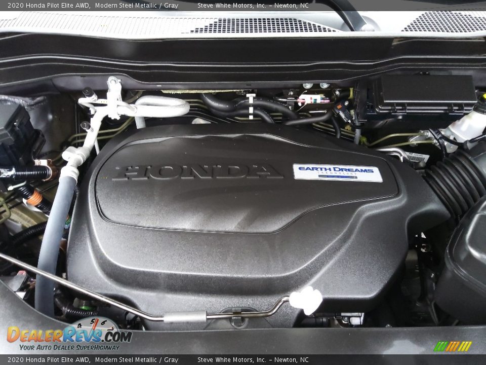 2020 Honda Pilot Elite AWD 3.5 Liter SOHC 24-Valve i-VTEC V6 Engine Photo #8