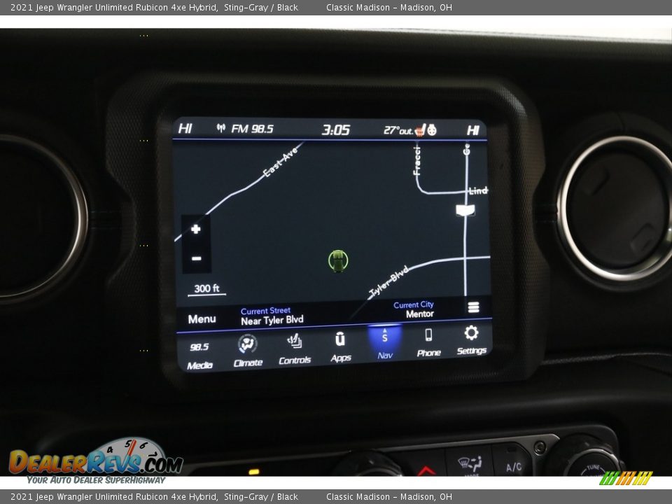 Controls of 2021 Jeep Wrangler Unlimited Rubicon 4xe Hybrid Photo #13