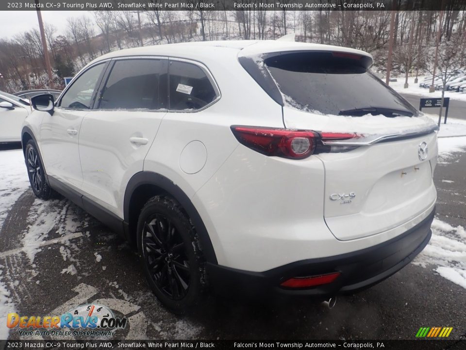 2023 Mazda CX-9 Touring Plus AWD Snowflake White Pearl Mica / Black Photo #5