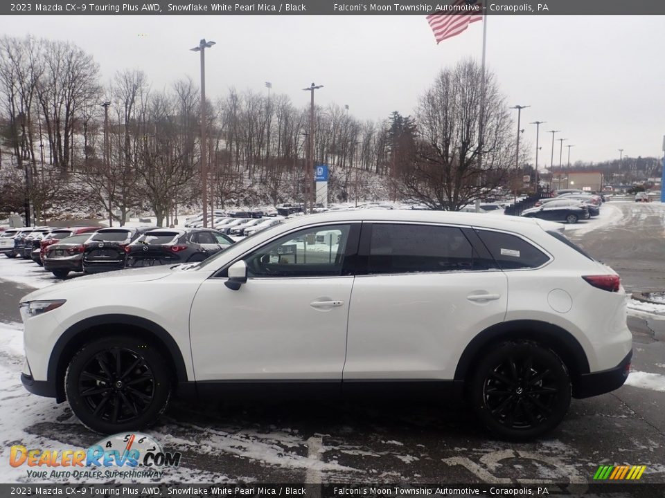 Snowflake White Pearl Mica 2023 Mazda CX-9 Touring Plus AWD Photo #6