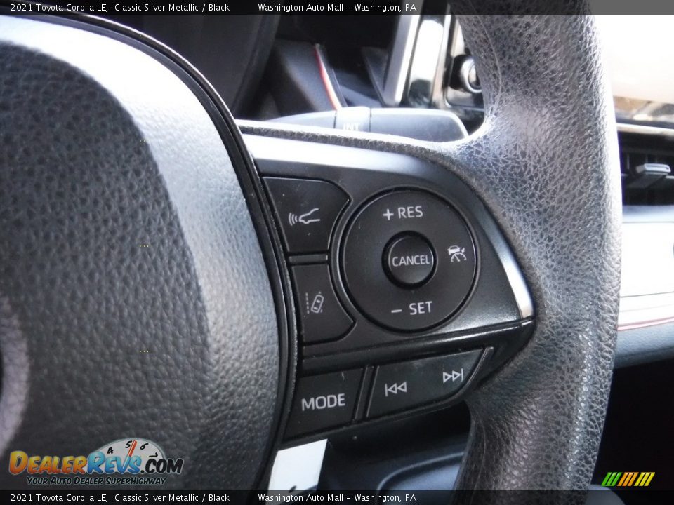 2021 Toyota Corolla LE Steering Wheel Photo #8