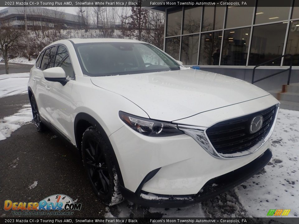 2023 Mazda CX-9 Touring Plus AWD Snowflake White Pearl Mica / Black Photo #9