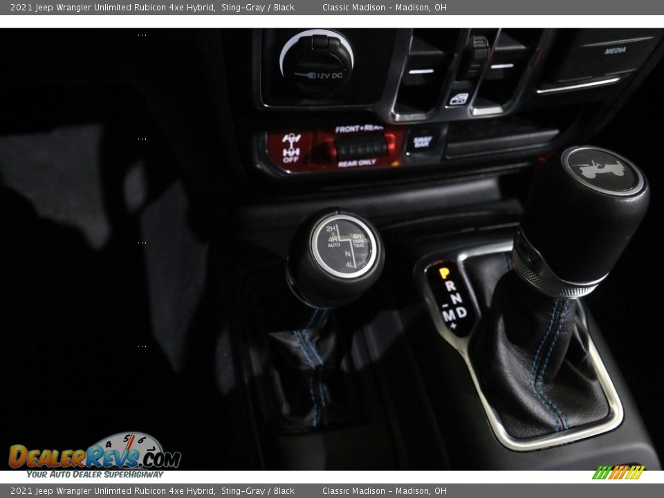2021 Jeep Wrangler Unlimited Rubicon 4xe Hybrid Shifter Photo #18
