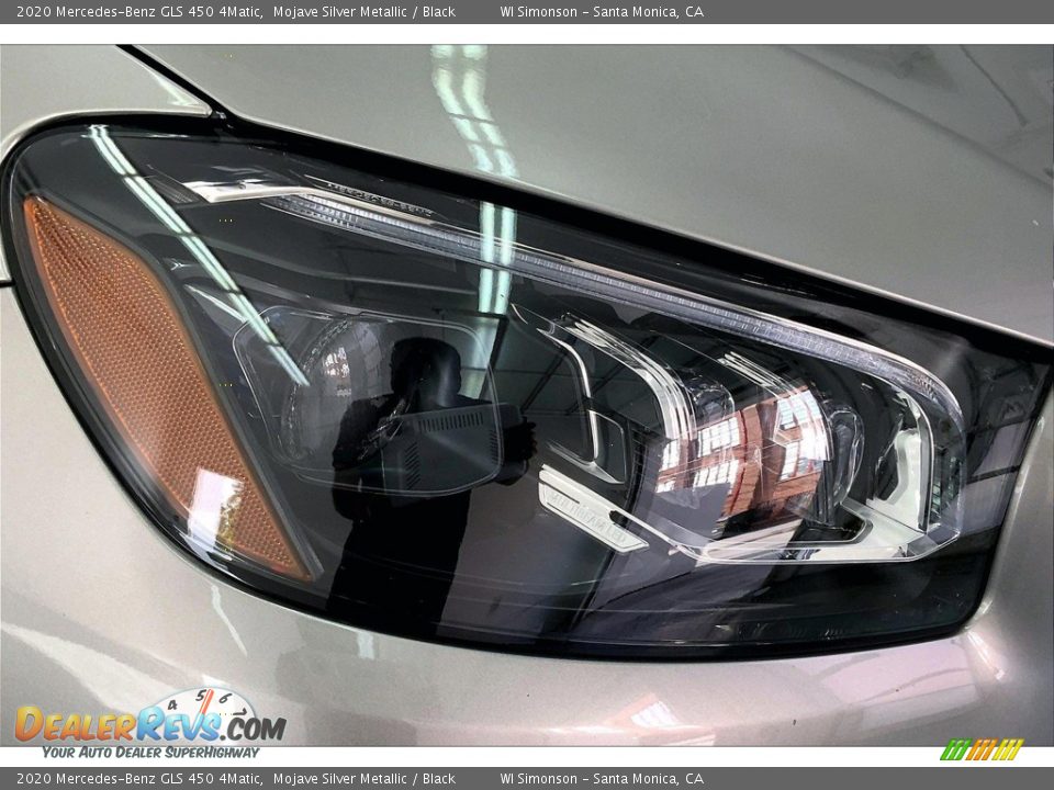 2020 Mercedes-Benz GLS 450 4Matic Mojave Silver Metallic / Black Photo #28