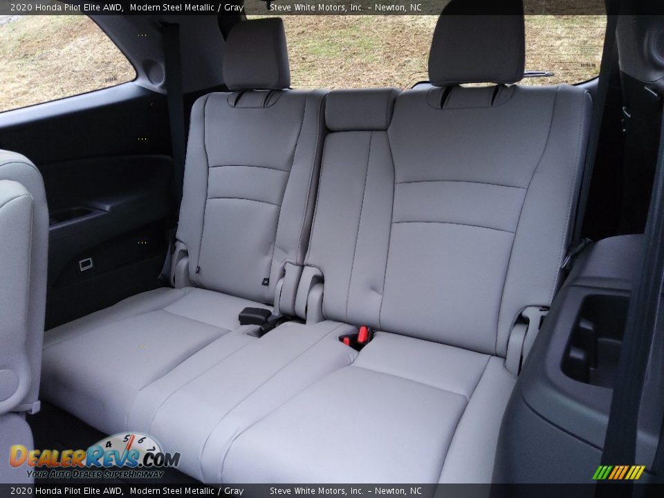 Rear Seat of 2020 Honda Pilot Elite AWD Photo #15