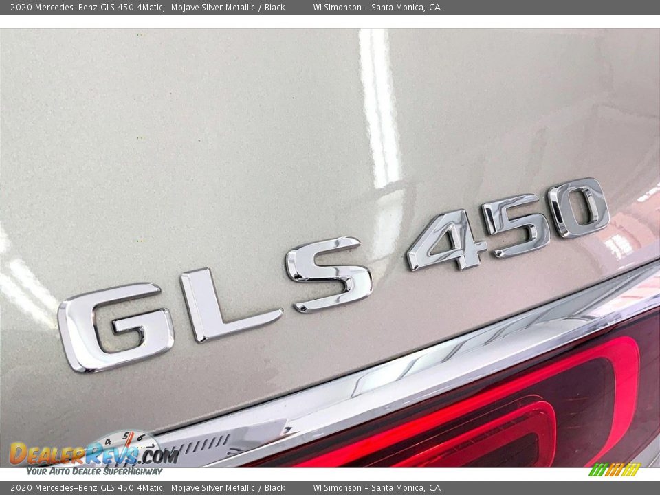 2020 Mercedes-Benz GLS 450 4Matic Mojave Silver Metallic / Black Photo #31