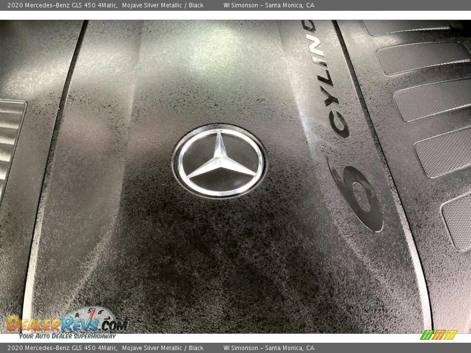 2020 Mercedes-Benz GLS 450 4Matic Mojave Silver Metallic / Black Photo #32