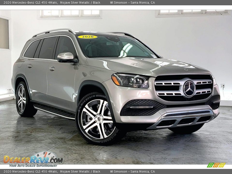 2020 Mercedes-Benz GLS 450 4Matic Mojave Silver Metallic / Black Photo #34