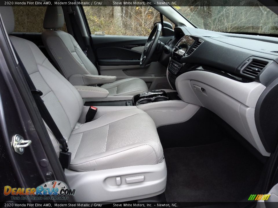 Front Seat of 2020 Honda Pilot Elite AWD Photo #19