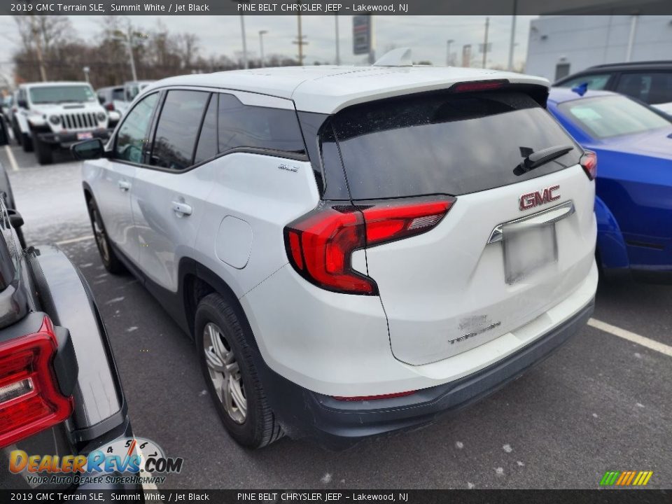 2019 GMC Terrain SLE Summit White / Jet Black Photo #7