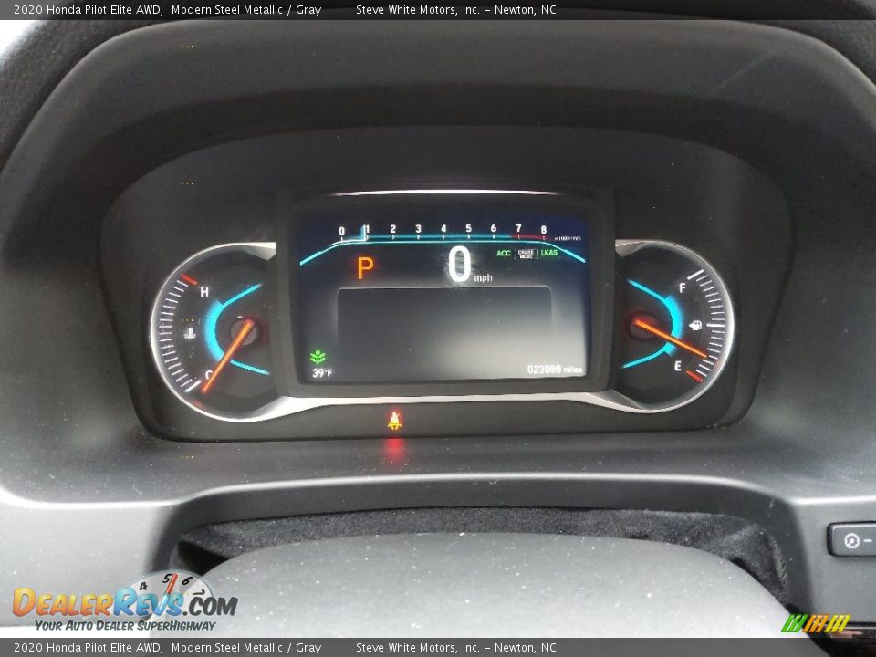 2020 Honda Pilot Elite AWD Gauges Photo #23