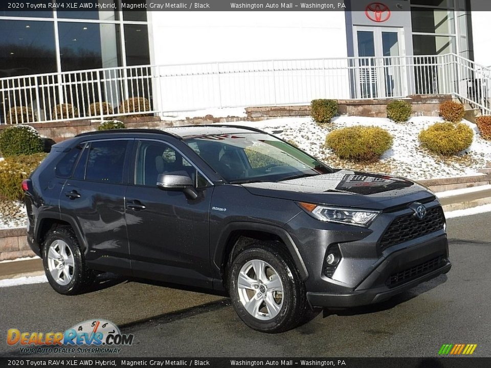 2020 Toyota RAV4 XLE AWD Hybrid Magnetic Gray Metallic / Black Photo #1