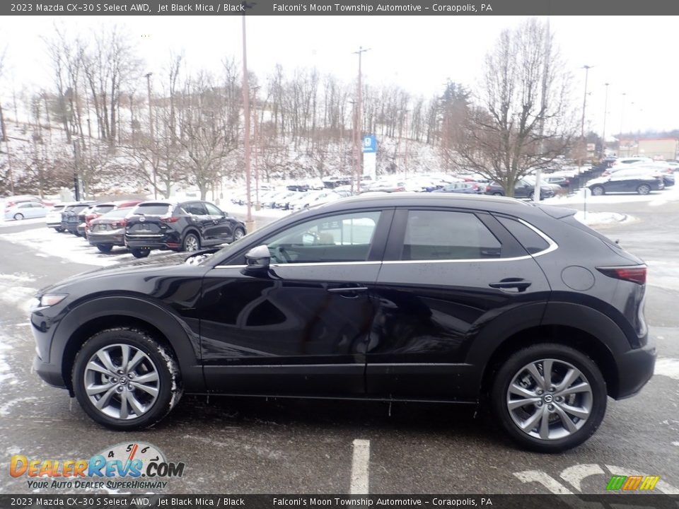 2023 Mazda CX-30 S Select AWD Jet Black Mica / Black Photo #6