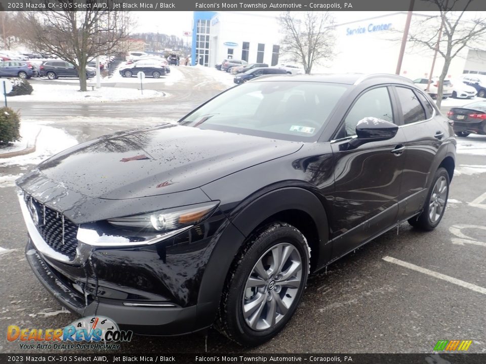 2023 Mazda CX-30 S Select AWD Jet Black Mica / Black Photo #7