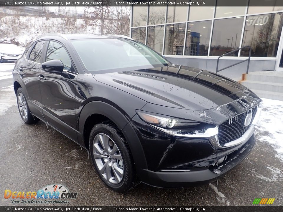 2023 Mazda CX-30 S Select AWD Jet Black Mica / Black Photo #9