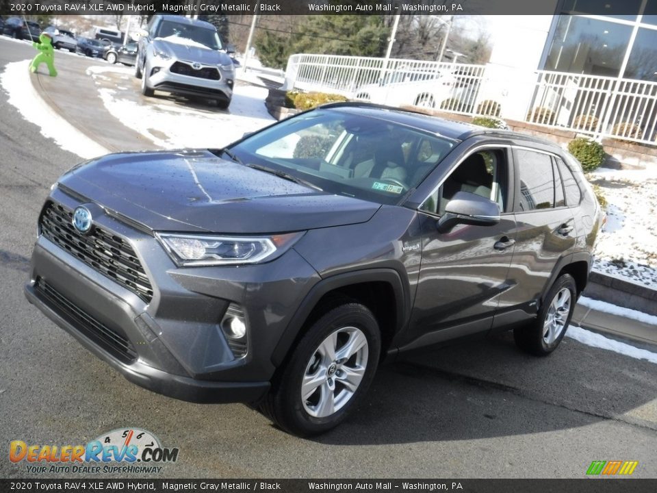 2020 Toyota RAV4 XLE AWD Hybrid Magnetic Gray Metallic / Black Photo #12