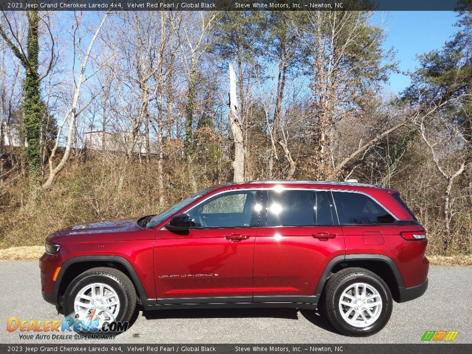 Velvet Red Pearl 2023 Jeep Grand Cherokee Laredo 4x4 Photo #1