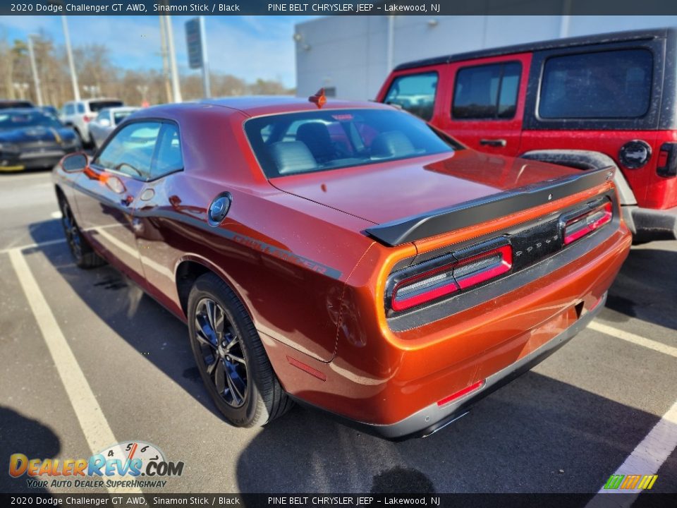 2020 Dodge Challenger GT AWD Sinamon Stick / Black Photo #6