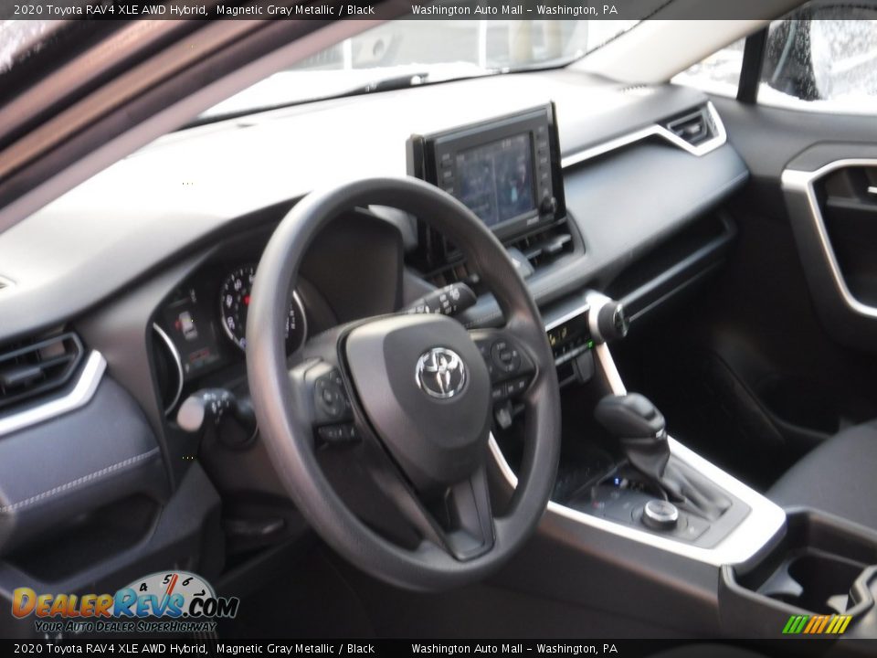 2020 Toyota RAV4 XLE AWD Hybrid Magnetic Gray Metallic / Black Photo #21