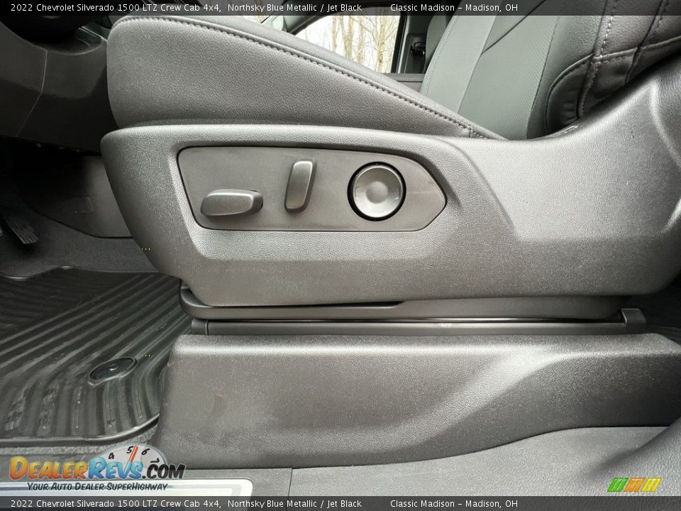 2022 Chevrolet Silverado 1500 LTZ Crew Cab 4x4 Northsky Blue Metallic / Jet Black Photo #7
