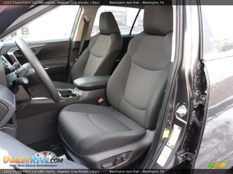 Front Seat of 2020 Toyota RAV4 XLE AWD Hybrid Photo #22
