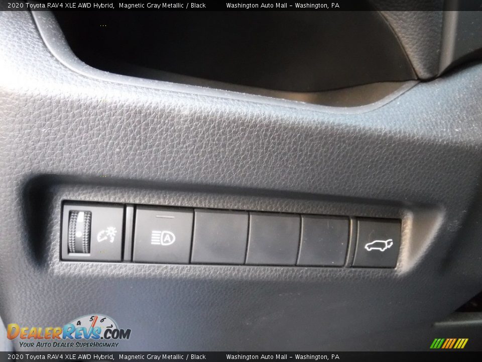 2020 Toyota RAV4 XLE AWD Hybrid Magnetic Gray Metallic / Black Photo #24