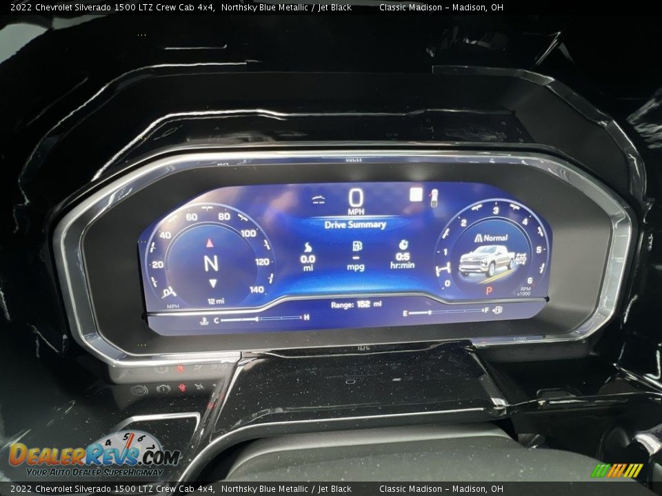 2022 Chevrolet Silverado 1500 LTZ Crew Cab 4x4 Gauges Photo #10