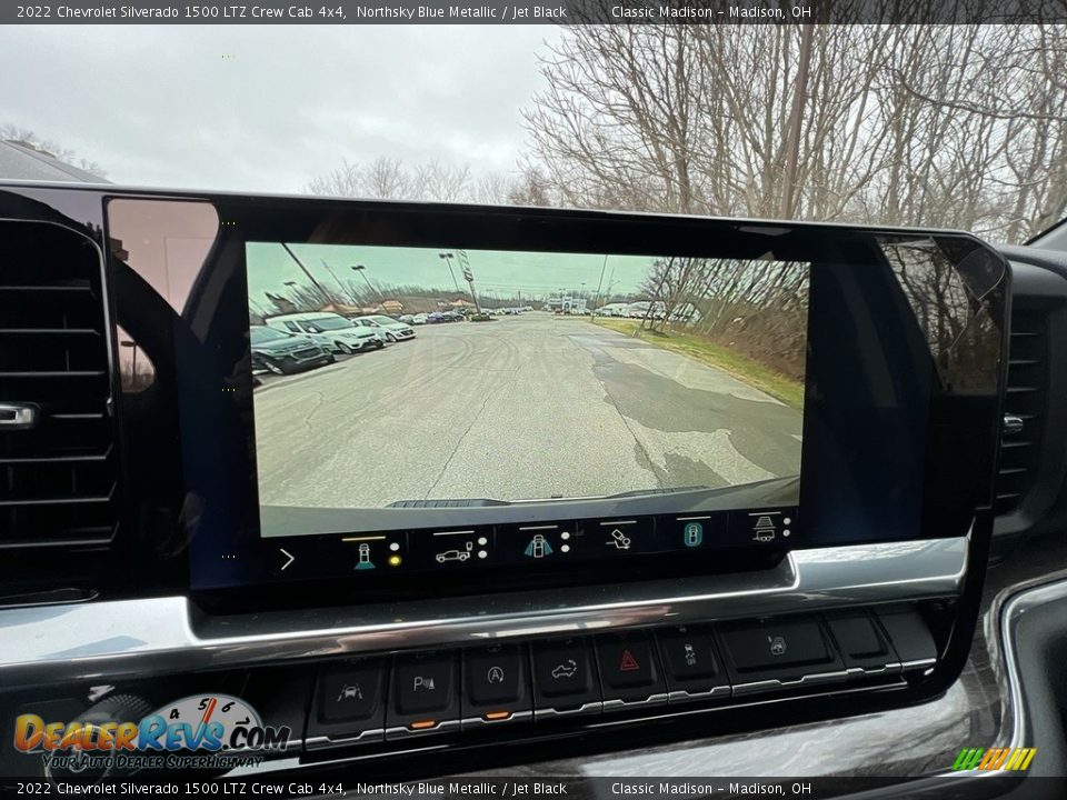 2022 Chevrolet Silverado 1500 LTZ Crew Cab 4x4 Northsky Blue Metallic / Jet Black Photo #12