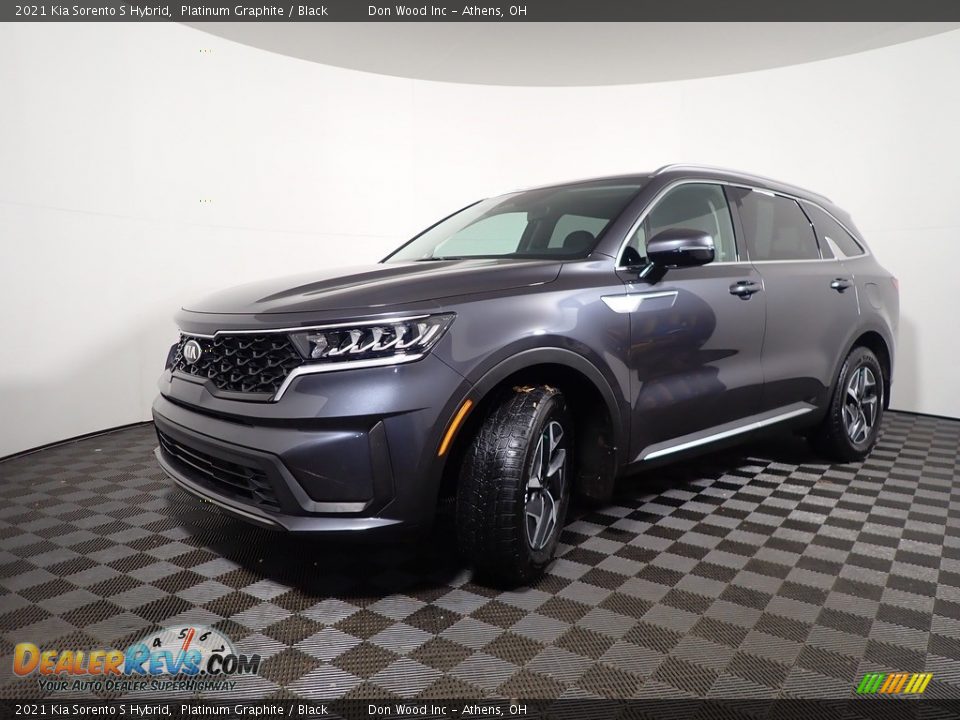 Platinum Graphite 2021 Kia Sorento S Hybrid Photo #7