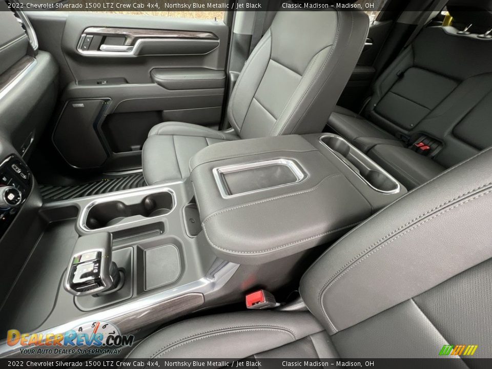 2022 Chevrolet Silverado 1500 LTZ Crew Cab 4x4 Northsky Blue Metallic / Jet Black Photo #15