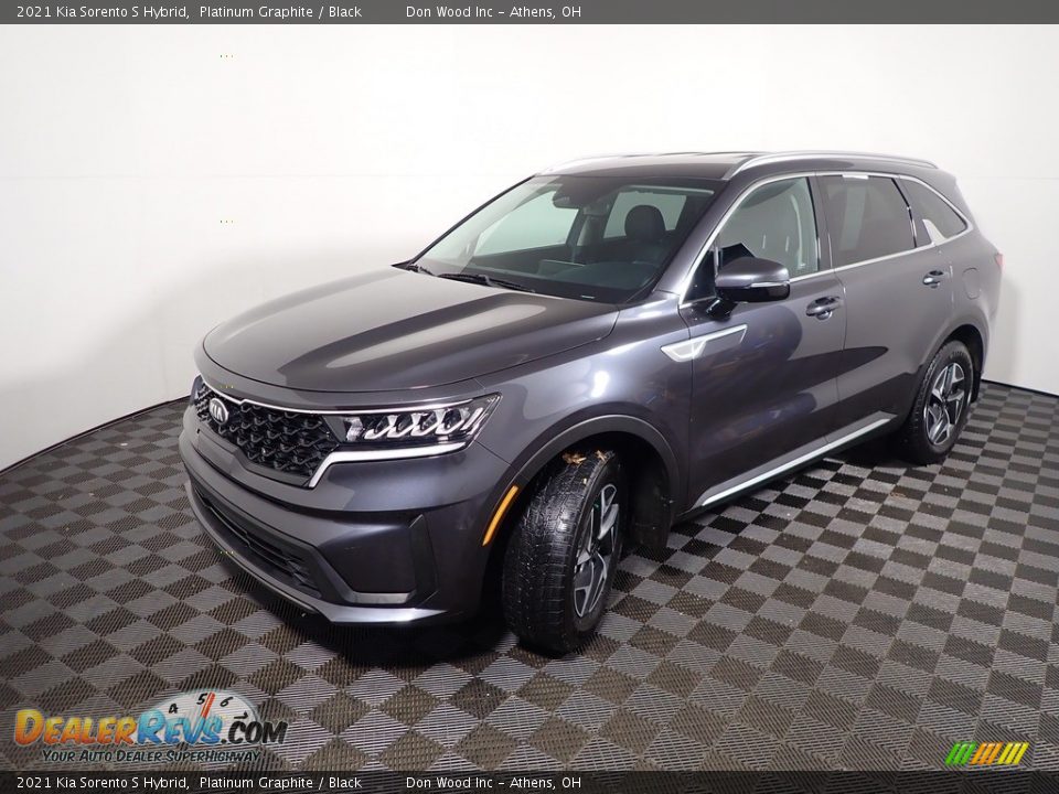 Platinum Graphite 2021 Kia Sorento S Hybrid Photo #8