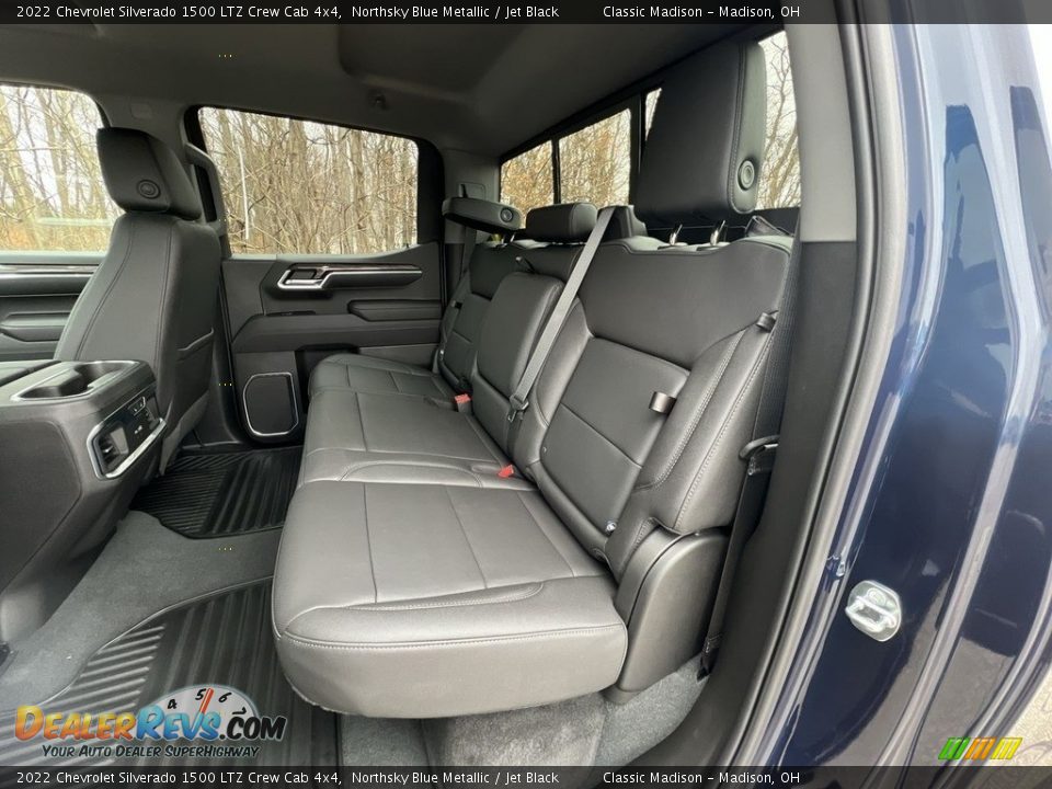 Rear Seat of 2022 Chevrolet Silverado 1500 LTZ Crew Cab 4x4 Photo #16
