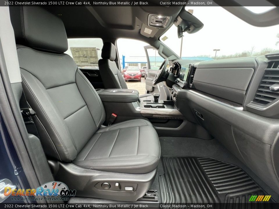 Front Seat of 2022 Chevrolet Silverado 1500 LTZ Crew Cab 4x4 Photo #17