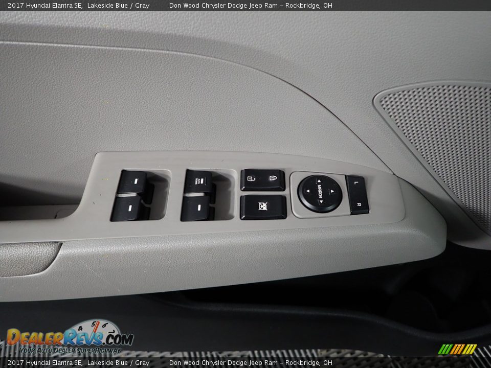 2017 Hyundai Elantra SE Lakeside Blue / Gray Photo #10