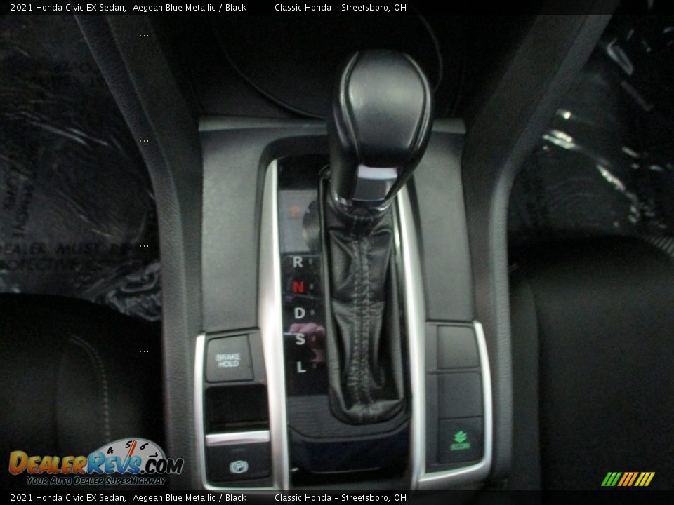 2021 Honda Civic EX Sedan Aegean Blue Metallic / Black Photo #20
