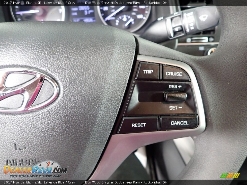 2017 Hyundai Elantra SE Lakeside Blue / Gray Photo #14