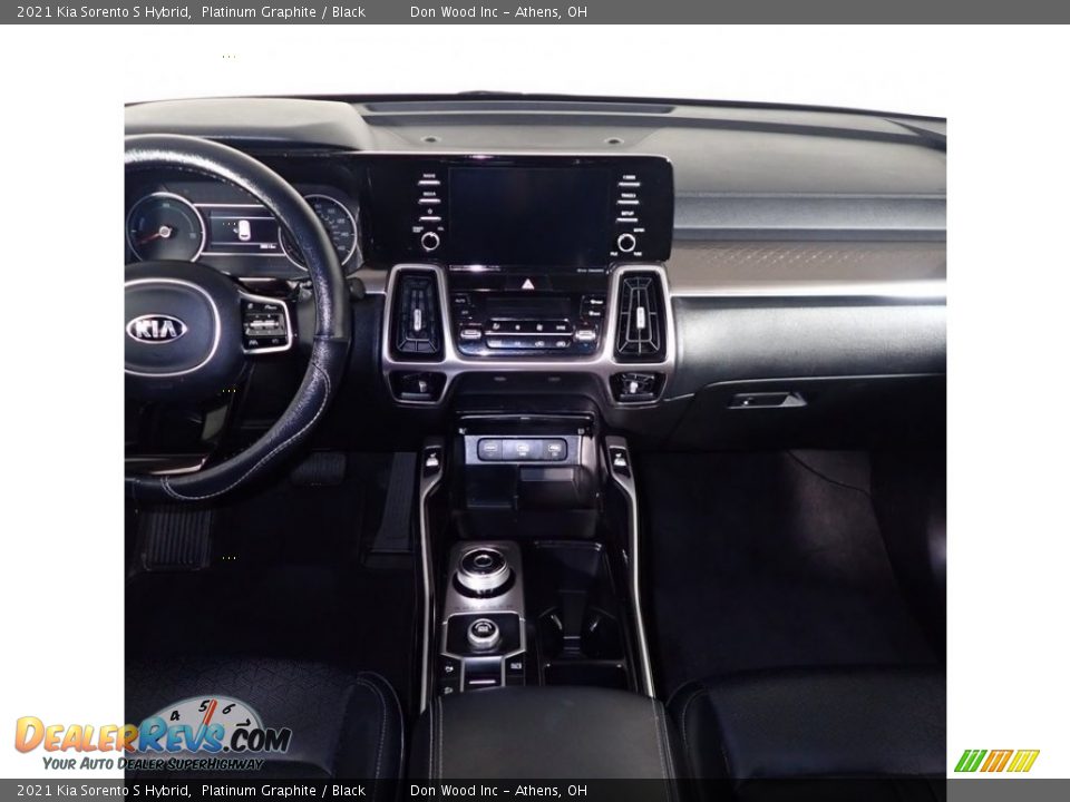 Dashboard of 2021 Kia Sorento S Hybrid Photo #21