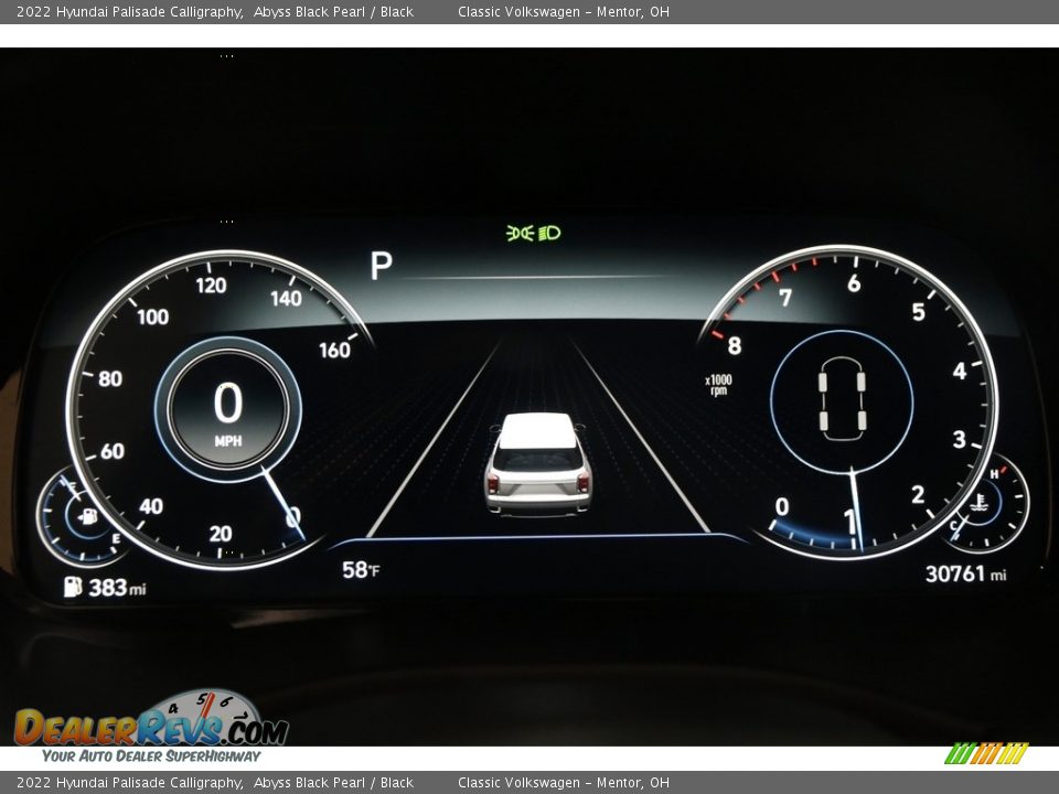 2022 Hyundai Palisade Calligraphy Gauges Photo #8