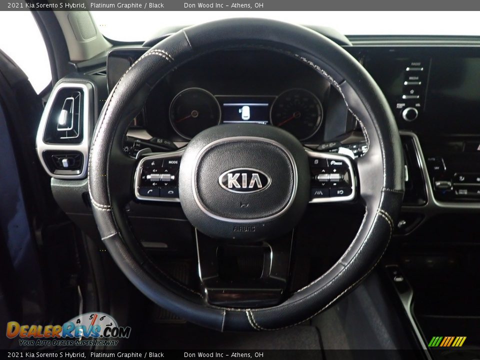 2021 Kia Sorento S Hybrid Steering Wheel Photo #23