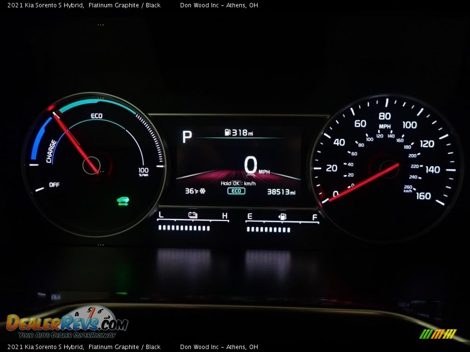 2021 Kia Sorento S Hybrid Gauges Photo #24