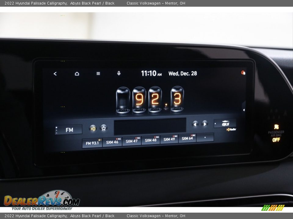 2022 Hyundai Palisade Calligraphy Abyss Black Pearl / Black Photo #11