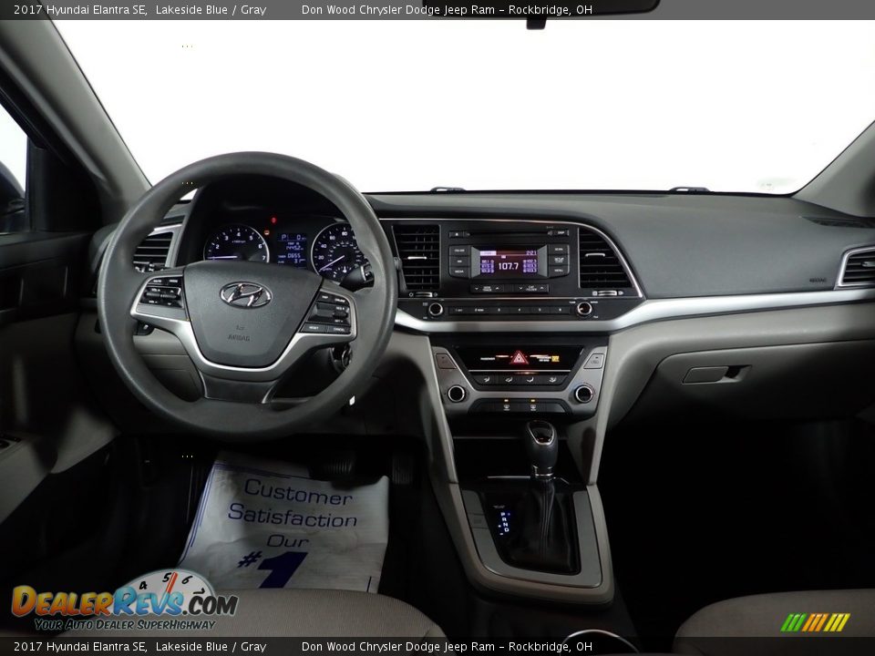 2017 Hyundai Elantra SE Lakeside Blue / Gray Photo #22