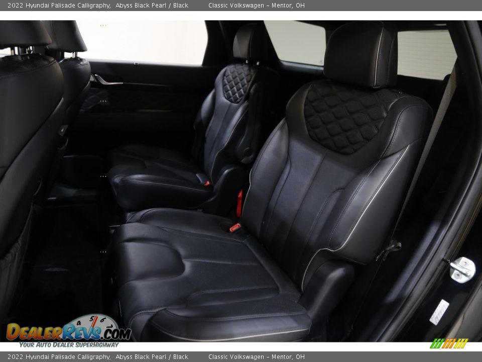 2022 Hyundai Palisade Calligraphy Abyss Black Pearl / Black Photo #20